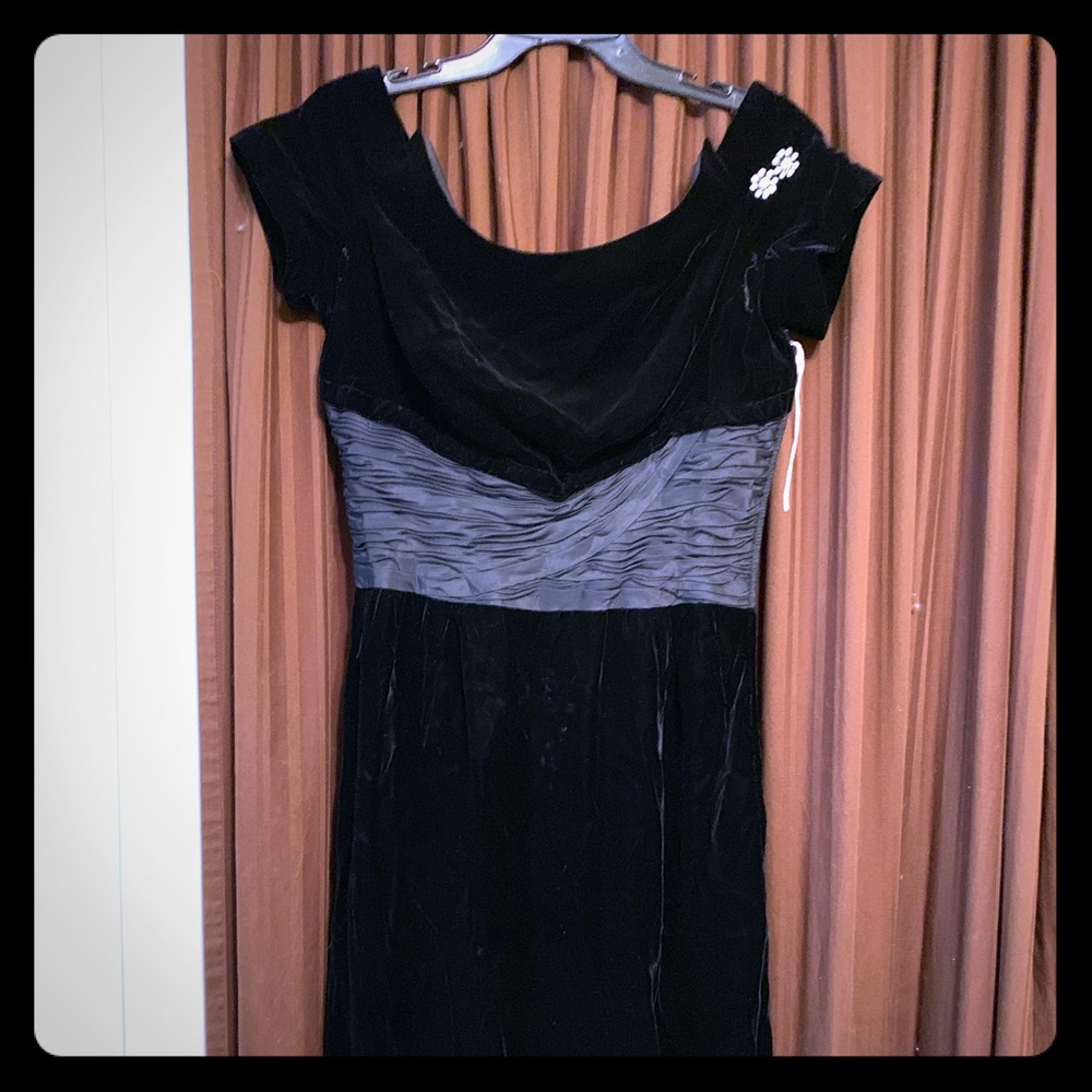Vintage Off-Shoulder Gown